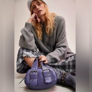 Free People “Say Yes” Lavender Shoulder Bag - NWT